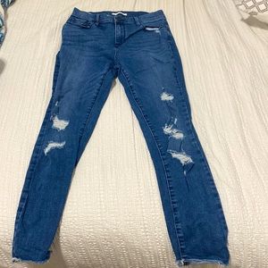 PacSun Medium Wash High-Rise Jegging (size 28)